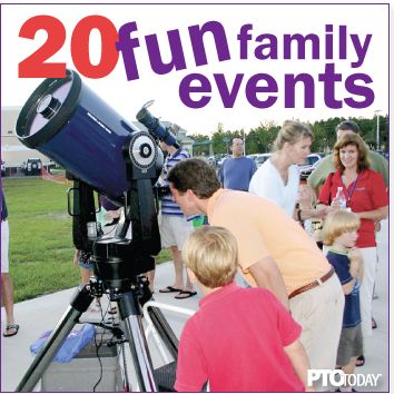 Need a quick idea for an end-of-year family event at your school? Check out these ideas for PTO and PTA leaders! Pta Give Back Ideas, Family Nights At School, Parent Events At School, Parental Involvement Ideas, School Family Event Ideas, School Family Night Ideas Events, Preschool Parent Events, Fun Events For Elementary School, Pta Family Event Ideas