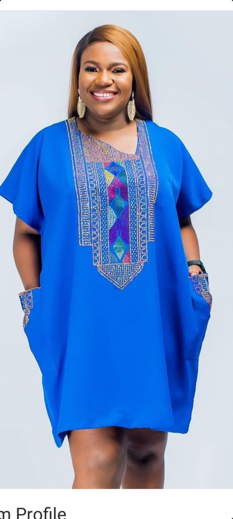 Abaya Short Gown, Ankara Short Agbada Gown, Free Wears Ankara, Dansiki Styles For Women, Chiffon Bubu Gown Styles, Ankara Short Gowns, Ankara Shift Dress, Boubou Styles For Women, Bubu Gown Styles