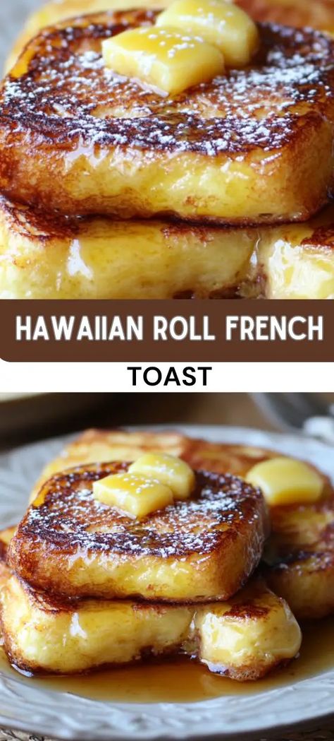 Hawaiian Roll French Toast, Hawaiian Roll, French Toast Rolls, Cozy Morning, Hawaiian Sweet Rolls, Lunch Appetizers, Classic Breakfast, Hawaiian Rolls, French Toast Casserole