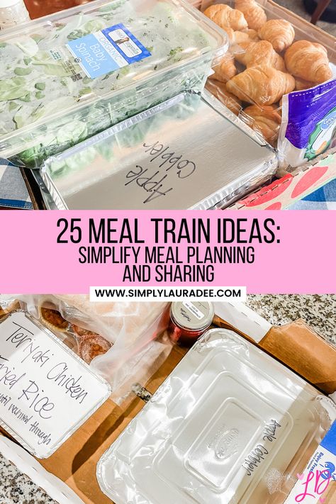 Meal Train Casseroles, Best Foods For Meal Train, Best Meals To Take To A Family, Mealtrain Meal Ideas, Meal Train Recipes Families, Take A Meal Ideas Families, Taco Meal Train, Care Meals Dinners, Healthy Meal Train Meals