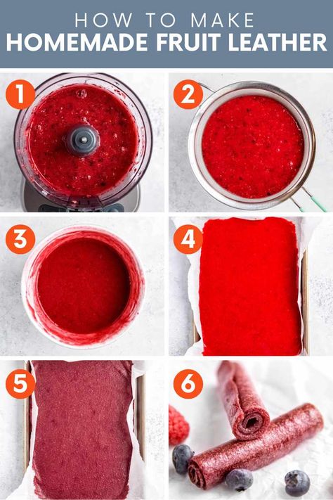 Strawberry Fruit Leather Recipe Dehydrator, Raspberry Fruit Leather Dehydrator, Fruit Leather In Dehydrator, Fruit Leather Recipe Air Fryer, Fruit Roll Up Recipe Dehydrator, Homemade Fruit Roll Ups Dehydrator, Fruit Dehydrator, Diy Fruit Strips, Plum Fruit Leather Recipe