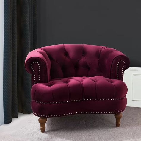 Sofa Kulit, Tufted Accent Chair, Velvet Furniture, Sofa L, Haute House, Chaise Lounges, Velvet Chair, Velvet Armchair, Maximalism