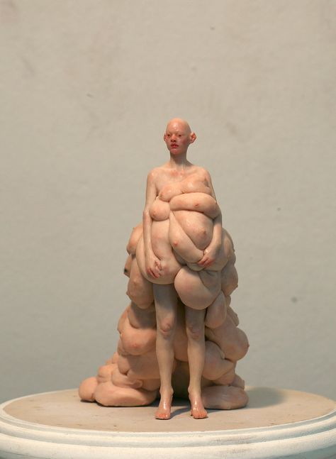 Dongwook Lee, Surrealism Sculpture, Human Sculpture, Contemporary Sculpture, Ap Art, Human Art, Seoul Korea, Figurative Sculpture, Sculpture Clay