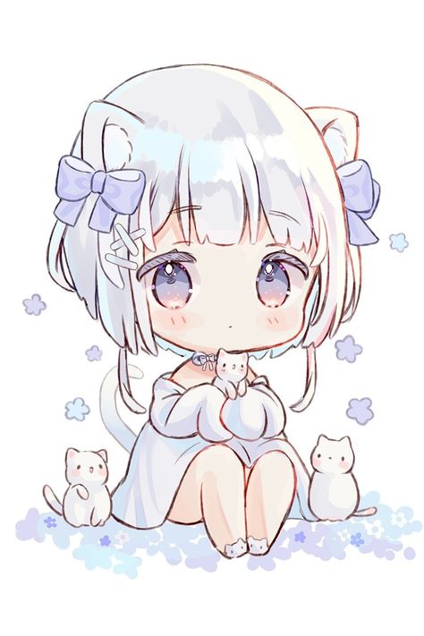 Cute Chibi Art Kawaii, Sitting Chibi, Chibi Sitting, Chibi Vtuber, Dibujos Anime Chibi, Chibi Girl Drawings, Chibi Art, Chibi Anime Kawaii, Kawaii Illustration