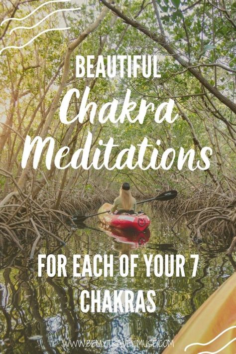 Practicing meditation? Here are a full list of guided meditations specially designed for each of your 7 chakras. Learn more about each chakra, what it means, how to balance and meditate to it. FREE 7-day meditation guide included! #ChakraMeditation #Meditation Chakra Guided Meditation Script, Chakra Meditation Guided, Root Chakra Meditation, Random Advice, Practicing Meditation, Chakra Balancing Meditation, Guided Meditation Scripts, Meditation Guide, Meditation Methods