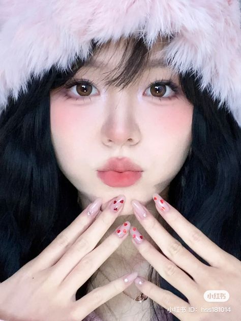 Im Cold Makeup, Cold Makeup, Makeup Chinese, Cold Girl, Ulzzang Makeup, Makeup Board, Makeup Tut, Colorful Background, Makeup Makeover