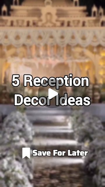 Wednue.com on Instagram: "Elegant reception decor ideas for a memorable celebration.✨️

Credits:
https://www.instagram.com/reel/C5-FgMfpdJn/?igsh=czhjaDAxaGYydWpt

https://www.instagram.com/reel/C6DoBEQSVhr/?igsh=d2V3ZHdpaXUyMA==

https://www.instagram.com/reel/C5sI_DGx11v/?igsh=MTg2NzFxc3lzN2xjNQ==

https://www.instagram.com/reel/C50hMX3IThj/?igsh=MWI3eDZ3bHg3aW9nZg==

https://www.instagram.com/reel/C7d4o3CI9sP/?igsh=MTRyOGdxZjN1aTFibw==
.
.
.
#reel #reels #reelitfeelit #reelkarofeelkaro #receptiondecor #receptiondecoration #receptiondecorations #receptiondecorideas #makememories #reception #decorideas #floraldecor #minimalist #elegantdecor #bigfatindianwedding #fusion #weddingplanner #weddingplanning #bridetobe #weddingflorals #weddingvenues  #indianweddingplanners #destinationwedding #s Elegant Minimalist Wedding Decor, Reception Decorations Indian, Indian Reception Decor, Indian Wedding Reception Decor, Reception Decor Ideas, Indian Wedding Decorations Receptions, Indian Wedding Receptions, Indian Reception, Minimalist Wedding Decor