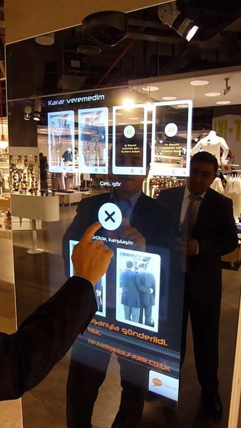 Interactive Retail, Screen Installation, Digital Retail, Retail Technology, Interactive Walls, Smart Mirror, Interactive Display, Retail Concepts, Interactive Media