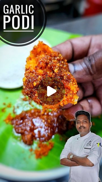 DINESH C on Instagram: "Garlic podi by @chefdinu 🤩" Garlic Podi Recipe, Collar Kurti, Coconut Powder, Healthy Homemade Recipes, Kurti Design, Cooking Chef, Grated Coconut, Crushed Garlic, Red Chilli