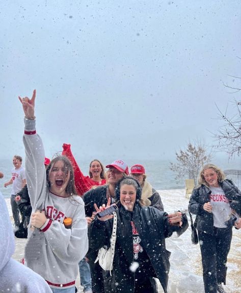 College Football Outfits, Buckeye Baby, Wisconsin Winter, Wisconsin Madison, College Vision Board, Tulane University, University Of Richmond, College Of Charleston, Uw Madison