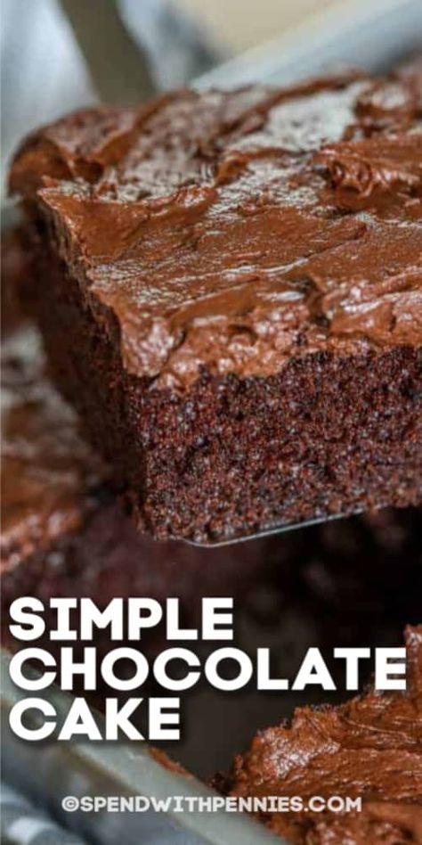 Basic Chocolate Cake, The Best Chocolate Cake Recipe, Best Ever Chocolate Cake, Simple Chocolate Cake, Best Chocolate Cake Recipe, Chocolate Cake From Scratch, The Best Chocolate Cake, Chocolate Cake Recipe Moist, Amazing Chocolate Cake Recipe