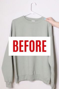 Upscale Sweatshirt Diy, Sweatshirt Jackets Diy Tutorials, Side Split Sweatshirt Diy, Changing Sweatshirt Neckline, Turn A Sweatshirt Into A Jacket, Two Sweatshirts Sewn Together, Creative Sweatshirt Design, Sweatshirt Design Ideas Creative, How To Make A Jacket Out Of A Sweatshirt