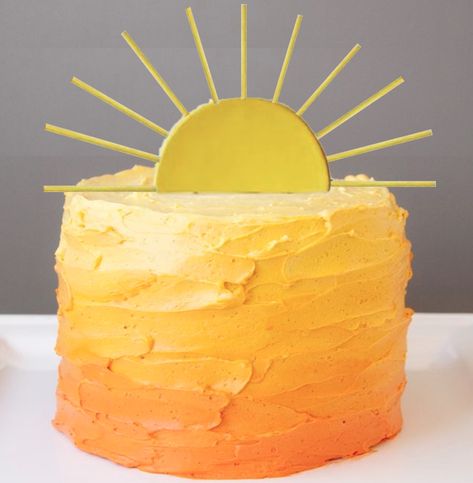 Halfway Around The Sun 6 Months, First Birthday Cake Sunshine, Sun Cake And Cupcakes, Boho Sun And Rainbow Birthday Party, Sunshine Veggie Tray, Sun Themed Cake Smash, Sunshine Theme 1st Birthday Party, Sunny Party Theme, One Year Around The Sun Cake