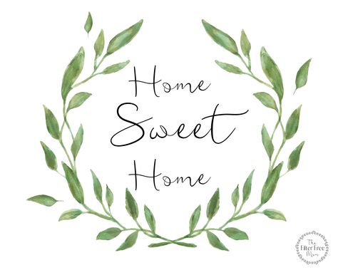 Home Sweet Home Art Image, Home Sweet Home Painting, Home Sweet Home Quotes, Home Sweet Home Printable, Embroidery Reference, Home Sweet Home Sign, Farmhouse Paintings, Free Printable Wall Art, Nov 6