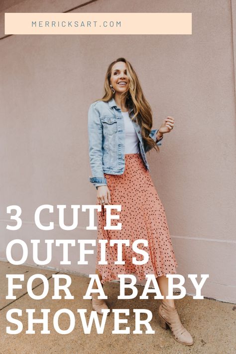 What should you wear to a baby shower when you’re attending as a guest? There are three simple formulas to put together a great outfit. Wedding Shower Outfits For Guest, Outfit Para Baby Shower, Casual Baby Shower Outfit For Guest, Casual Baby Shower Outfit, Winter Baby Shower Outfit, Fall Baby Shower Outfit, Baby Shower Outfit For Guest Fall, Wedding Shower Outfit, Bridal Shower Guest Outfit