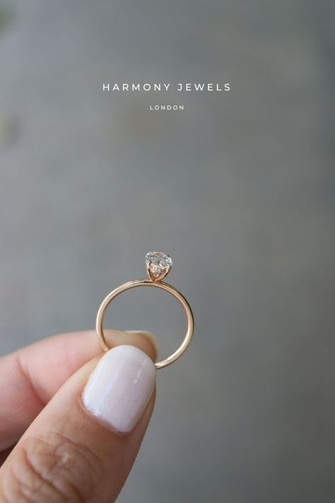 Oval Cut Diamond Engagement Ring, Oval Engagement Ring, Bespoke Engagement Ring, Oval Engagement, Warm Yellow, Yellow Gold Engagement Rings, Hidden Halo, Engagement Rings Oval, Oval Cut Diamond