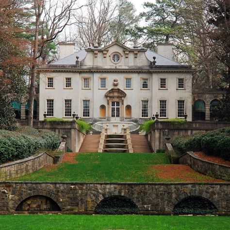 Swan House Atlanta, The Swan House, Swan House, Biltmore Estate, California Coast, Historic Home, Historical Architecture, History Design, Historic Homes