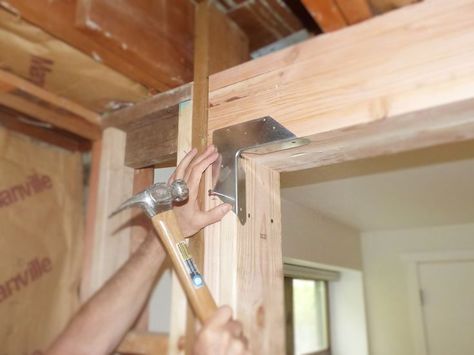 Load Bearing Beam, Support Beam, Load Bearing Wall, The Ceiling, Open Up, The Wall, Beams, Ceiling, Wall