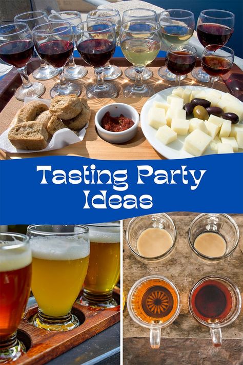 How To Host A Tasting Party With Friends Wine Night Games, Tasting Party Ideas, Blind Wine Tasting Party, Wine Exchange, Drunk Jenga, Blind Wine Tasting, Couples Games, Classroom Party Games, Summer Party Games