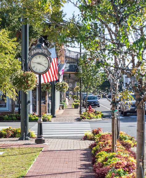 3 Small Towns in Alabama to Explore ASAP | StyleBlueprint Usonian House, Fairhope Alabama, Southern Travel, Alabama Travel, Rustic Restaurant, Small Town America, Small Town Life, Small Town Romance, Mobile Alabama