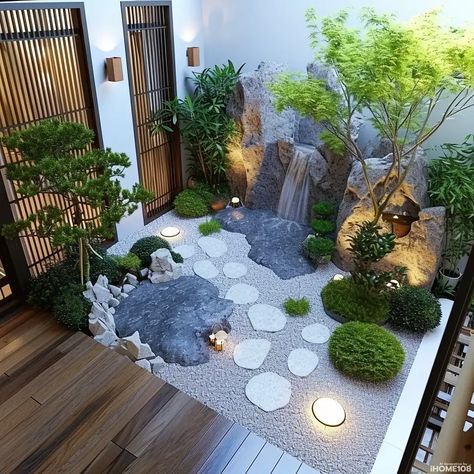 25 Japanese Garden Design Ideas Check more at https://zugnews.com/25-japanese-garden-design-ideas/ Mini Japanese Garden Small Spaces, Japanese Small Garden Ideas, Japanese Garden Plants Small Trees, Tiny Japanese Garden, Home Japanese Garden, Backyard Japanese Garden Ideas, Korean Garden Design, Mini Garden Ideas Small Spaces, Mini Zen Garden Design