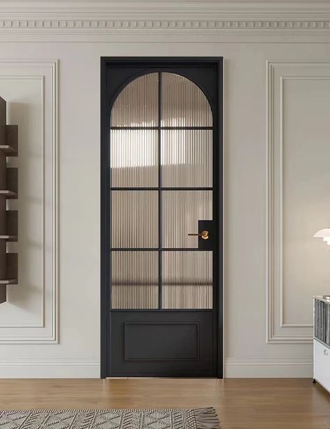 345.22US $ |French style retro arched glass door   returns and refunds are not allowed for any reason. If there are any issues| |   - AliExpress Arch Doors, Arched French Doors, Pintu Interior, Arch Designs, Glass Door Design, Glass Pantry Door, Door Glass Design, Entrance Door Design, Glass Doors Interior