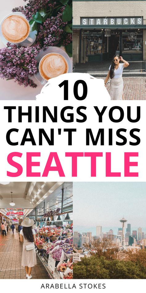 Thinking about your Seattle trip? This guide covers all the exciting things to do in Seattle. — seattle travel guide | seattle things to do | seattle aesthetic | seattle photography | seattle outfits | seattle itinerary | downtown seattle Must See In Seattle Washington, Seattle 3 Day Itinerary, Seattle Downtown Photography, A Day In Seattle, Fun Things To Do In Seattle Washington, Seattle Trip Things To Do, Things To Do Seattle Washington, Seattle One Day Itinerary, Shopping In Seattle