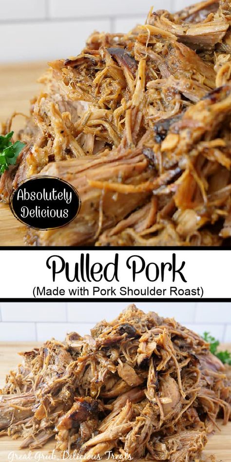 Dutch Oven Pulled Pork is a super easy pulled pork recipe that takes only a bit of prep work. Pork Shoulder For Pulled Pork, Oven Roasted Pulled Pork Recipe, Pulled Pork In Oven Easy, Dutch Oven Pulled Pork Recipes, Pulled Pork Stove Top Recipes, Pulled Pork Recipes Oven, Pulled Pork Without Bbq Sauce, Pulled Pork Recipes Easy, Pulled Pork In Oven