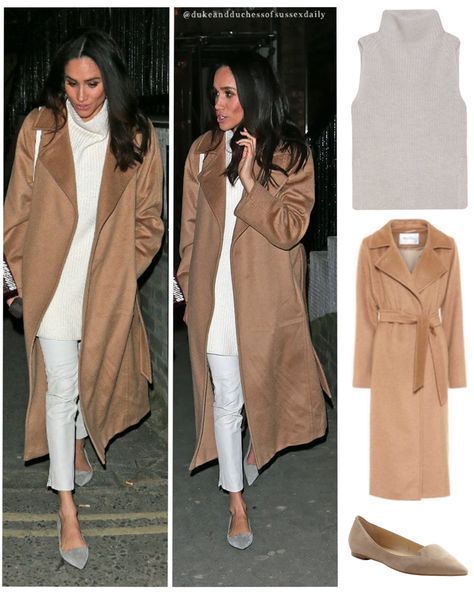 Meghan Markle Max Mara Coat, Max Mara Street Style, Camel Coat Outfit 2023, Meghan Markle Winter Style, Max Mara Coat Outfit, Max Mara Coat Street Style, Womens Camel Coat, Max Mara Camel Coat, Max Mara Manuela Coat