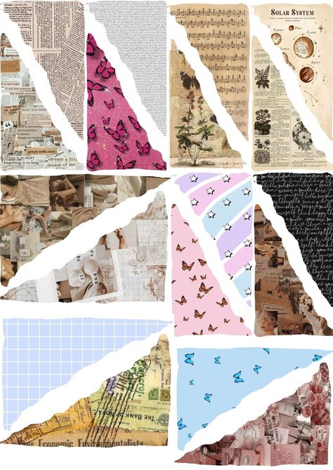 Para aountes lindos Aesthetic Design For Scrapbook, Recortes Aesthetic, Vintage Design For Scrapbook Printable, Aesthetic Stickers For Journal, Journal Stickers Aesthetic, Stikers Aesthetic, Vintage Aesthetic Stickers Printables, Vintage Paper Printable, Vintage Scrapbook Paper