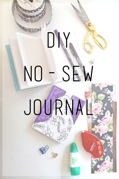 DIY No-Sew Perfect Binding Journal No Sew Book Binding, No Sew Journal, Book Binding Diy Easy Handmade Journals, Punk Ideas, Book Building, Homemade Journal, Bullet Journal Work, Scout Crafts, Books Diy