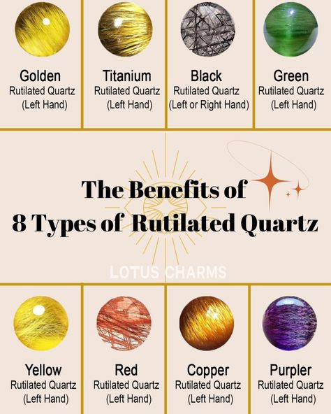 ✨ Discover the Magic of Rutilated Quartz! ✨ Ever wondered why names like “Amulets of Love,” “Spirits of Nature,” and “Leader Stone” are trending? 👀 It’s all about Rutilated Quartz! People are loving these stunning crystals, but what makes them so special? 🤔 Let me spill the tea! Rutilated Quartz is known for its unique needle-like inclusions, often called “hair” inside the crystal. According to Western legends, wearing Rutilated Quartz can attract the favor of Venus, the goddess of love, b... Spill The Tea, Black Rutilated Quartz, Red Stones, Rutile Quartz, Crystal Healing Stones, Gold And Red, Crystal Magic, Goddess Of Love, Amulets