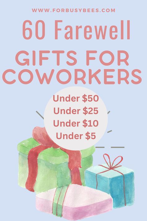 60 farewell gifts for coworkers Last Day Of Work Gift, Cheap Gifts For Coworkers, Coworker Thank You Gift, Gifts For Male Coworkers, Diy Christmas Gifts For Coworkers, Coworker Gift Ideas, Small Gifts For Coworkers, Best Gifts For Coworkers, Office Gift Ideas