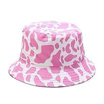 Cow Bucket Hat, Cow Print Bucket Hat, White Bucket Hat, Bucket Hat Style, Bucket Hat Women, Bag Prada, Bucket Cap, Summer Sun Hat, Pink Cow