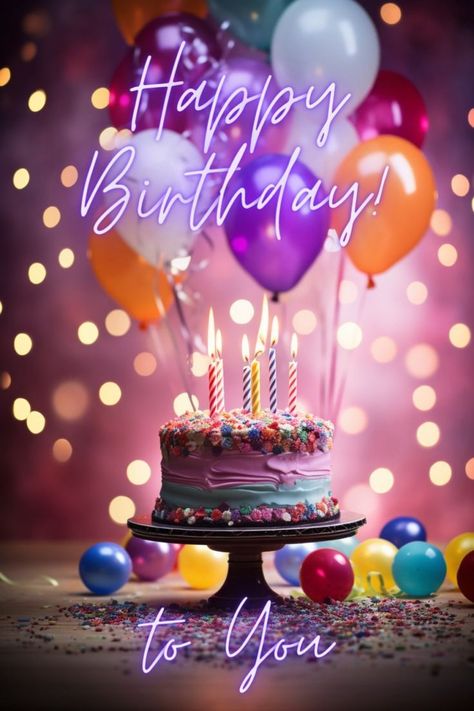 Balloons Pictures, Happy Birthday Gif Images, Cake Gif, Happy Birthday Wishes Pics, Happy Birthday Flowers Wishes, Birthday Wishes Pics, Birthday Wishes Greetings, Birthday Greetings Friend, Happy Birthday Wishes Photos