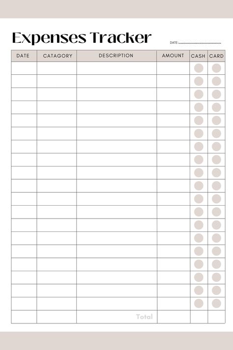 Weekly Budget Printable, Spending Tracker Printable, Bi Weekly Budget, Travel Budget Planner, Expense Tracker Printable, Personal Budget Planner, Weekly Budget Template, Expenses Tracker, Free Budget Printables