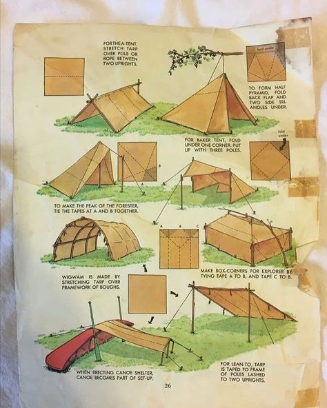 Dante Isaac (@camperville_) | Instagram Survival Skills Emergency Preparedness, Tarp Shelters, Bushcraft Shelter, Camping Shelters, Bushcraft Skills, Camping Hacks Diy, Survival Skills Life Hacks, Survival Life Hacks, Bushcraft Camping