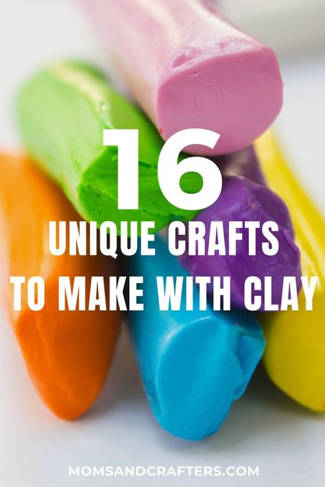 Model Magic Ideas For Adults, Palmer Clay Ideas Easy, Polymer Clay Wall Art Diy, What To Make Out Of Modeling Clay, Crafts With Clay For Kids, Modelling Clay Crafts, Polymer Clay Crafts Animals, Clay Craft Ideas Easy, Things To Do With Modeling Clay