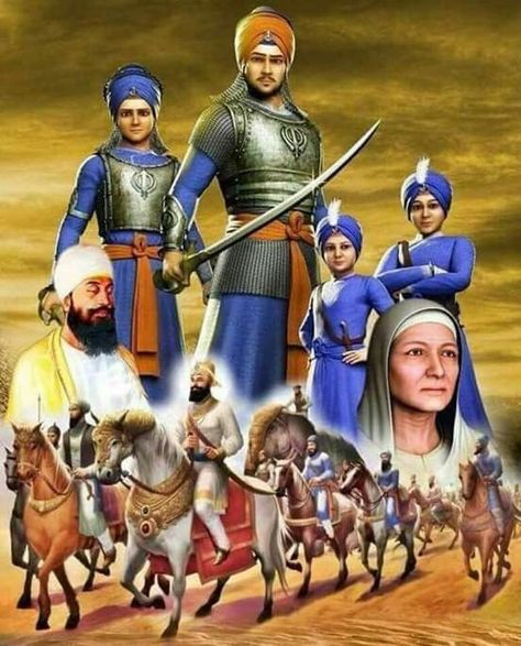 Pin by Beautiful life SKL on Religious photos.and Religious quotes. | Cute love images, Guru pics, Good morning flowers gif 4 Sahibzade, Char Sahibzade, Char Sahibzade Pics, Guru Tegh Bahadur, Guru Nanak Photo, Good Morning Quotes Friendship, Guru Gobind Singh Ji, Warrior Paint, Wedding Couple Pictures