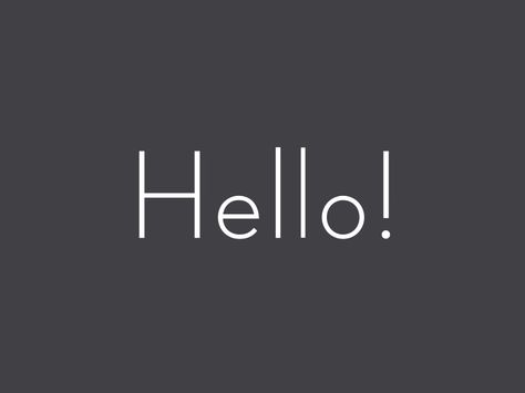 Hello! by mordisco studio - Dribbble Hello Animation, Gif Hello, Hello Gift, Glitch Gif, Hello Gif, Moving Backgrounds, Special Text, First Youtube Video Ideas, Youtube Logo