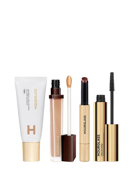 THE MINIMALIST SET | Hourglass Cosmetics Sephora Products, Hourglass Makeup, Hydrating Skin, Hourglass Cosmetics, Skin Tint, Cosmetic Sets, Makeup Needs, Clean Makeup, Beauty Makeup Tips