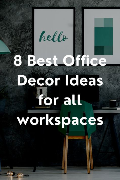 It is essential for any working individual to have a quiet space available to ponder over various business plans. Therefore, a home office, even one with minimalist design ideas, is a welcome addition to their house. That is why, we have put together a few office decor ideas for the workplace as well as a home office, to inspire and enlighten you. Cool Office Space Startups, College Office Decorating Ideas, Office Space Design Ideas, Small Office Design Ideas Business, Managers Office Design, Amazing Office Spaces, Gallery Wall Office Corporate, Office Design Ideas Business Corporate, Unisex Office Decor