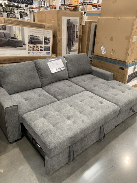 Costco Sectional, Costco Couch, Pull Out Bed Couch, Sofa Bed Guest Room, Comfy Sofa Bed, Sofa Bed For Small Spaces, Best Sleeper Sofa, Couches For Small Spaces, Sofa Bed Living Room