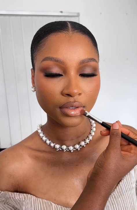 Makeup Studio Decor In Nigeria, Nigerian Makeup Looks, Nigerian Bridal Makeup, Bridal Makeup For African Women, Nigerian Wedding Makeup Brides, Nigerian Traditional Makeup Looks, Nigerian Wedding Makeup, Nigerian Wedding Dresses Traditional, Makeup Artist Branding