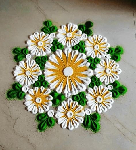 Rangoli Designs Asthethic, Aesthetic Rangoli Designs For Diwali, Rangoli Designs Latest Unique Easy, Rangoli Designs Aesthetic, Half Rangoli Designs, Aesthetic Rangoli Designs, Best Rangoli Designs Diwali, Silk Acrobatics, Round Rangoli Design