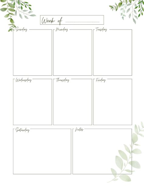 Weekly Planner Printable To Do List | Minimalist Printable PDF | Simple Weekly Schedule | Weekly ... studentplanner #aestheticplanners #plannerprintable✏️. Weekday Planner Template, Weekly Planering Printable Free, Weekly Layout Planner, Weekly Planner Sunday Start, To Do List Aesthetic Study, Aesthetic Weekly Planner Template, Weekly Planner Aesthetic, To Do List Minimalist, Weekly Checklist