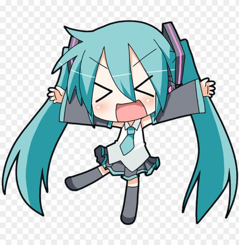 Chibi Vocaloid, Hatsune Miku Chibi, Miku Chibi, Miku Hatsune, Clear Background, Anime Drawing, Png Transparent, Hatsune Miku, Transparent Png