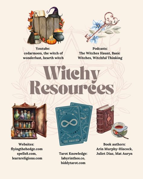 Witchy Things To Do On The First Of The Month, Witch Things To Do On The First Of The Month, I Want To Be A Witch, How To Become A Witch For Beginners, Beginner Witch Supplies, How To Be A Witch Beginners, Things To Research As A Beginner Witch, Witchy Podcasts, Eclectic Witch Aesthetic