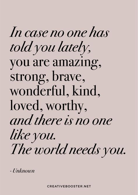 Amazing Love Quotes, You Are Beautiful Quotes, Compassion Quotes, Worthy Quotes, Brave Quotes, Wonderful Wednesday, You're Amazing, Kindness Quotes, Achieving Goals