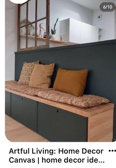 Banquette Table, Banquette Ideas, Dining Room Banquette, Banquette Seating In Kitchen, Kitchen Banquette, Banquette Seating, Casa Exterior, Canvas Home Decor, Mudroom Bench